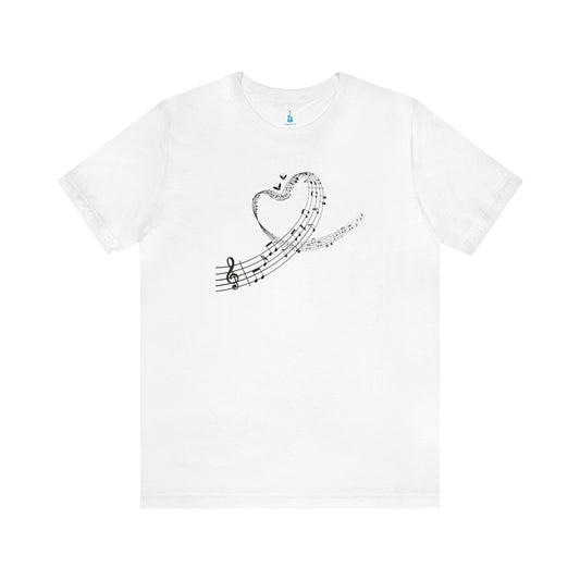 Music and Heart Tee