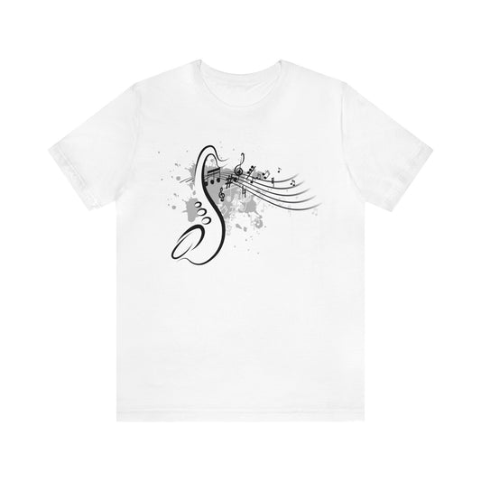 Abstract Sax Tee